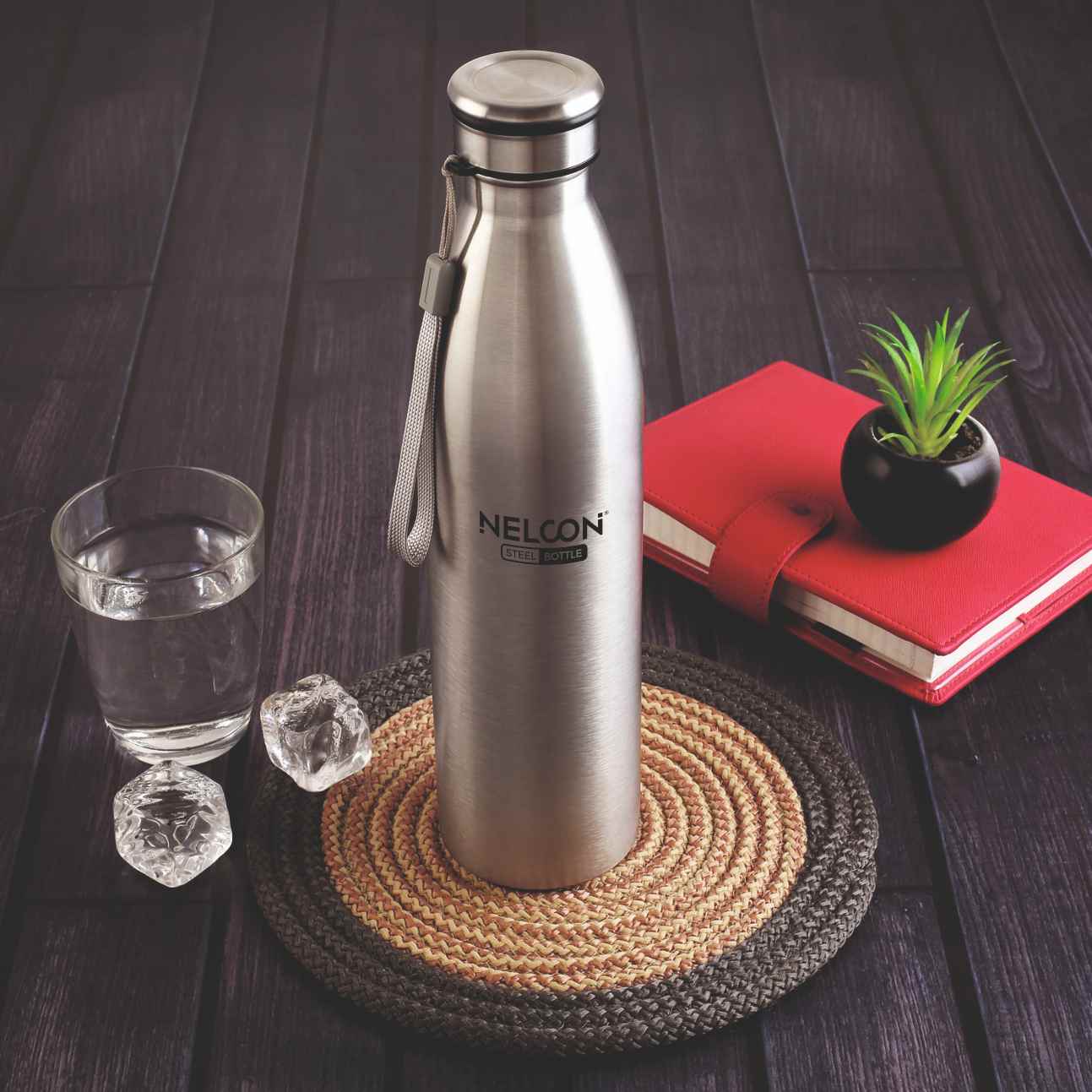 Nelcon Ooze water bottle stainless steel, 1000ml