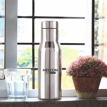 Nelcon Tulip water bottle stainless steel, 1000ml